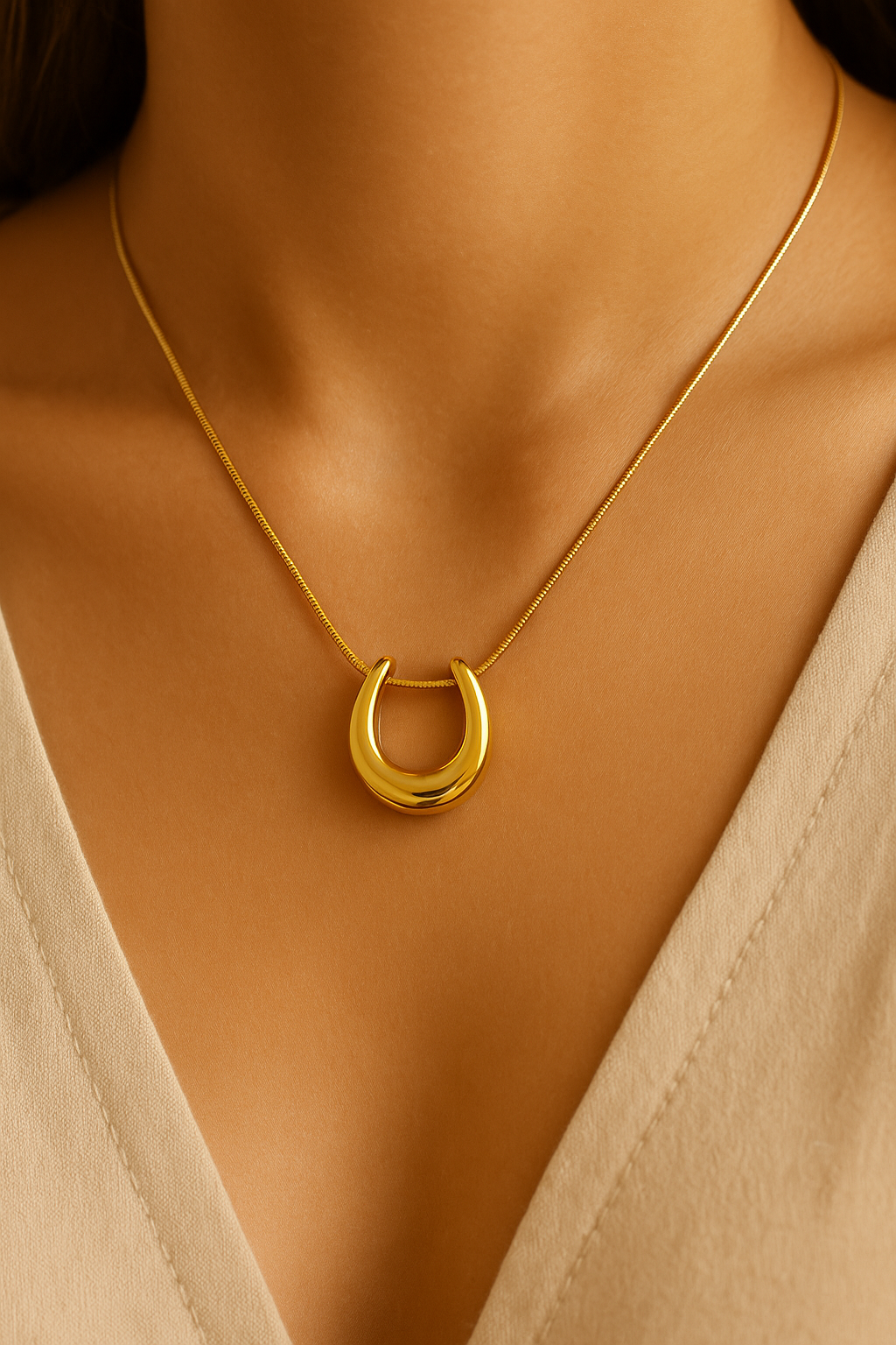 Morsina Crescent Necklace